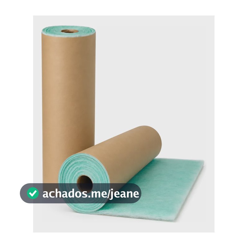 Manta Filtro Paint Stop Fibra Vidro Cabine 1x20m