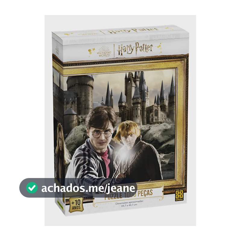 Puzzle Quebra-cabeça 1000 Peças Harry Potter 03617 - Grow