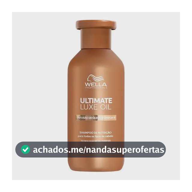 Wella Professionals Ultimate Luxe Oil Shampoo 250ml