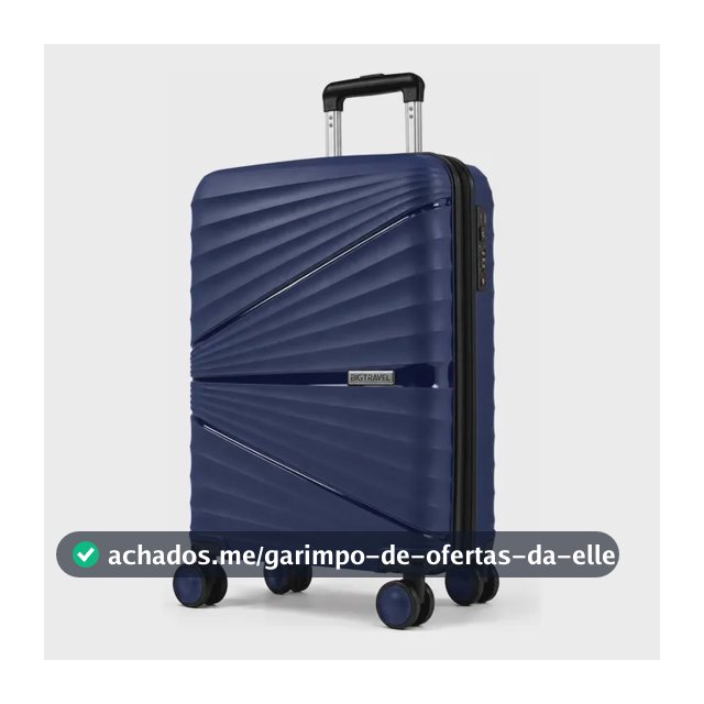 Mala Viagem Bordo 10kg Compacta Premium Giratória Cadeado