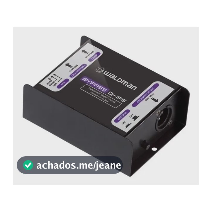 Direct Box Passivo Bypass Di-1ps Waldman Bivolt