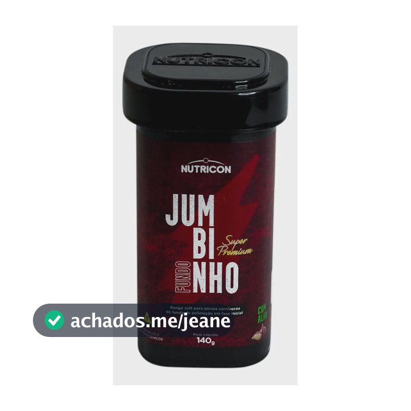 Ração Nutricon Jumbinho Alimento Carnivoros Filhotes 140 Gr
