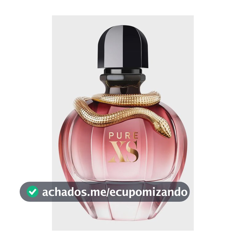 PERFUME RABANNE PURE XS FOR HER EAU DE PARFUM 80ML FEMININO