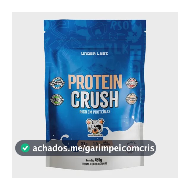 Whey Protein Crush 100% Concentrado Under Labz Coq10 450g Alpine Milkbear 450g