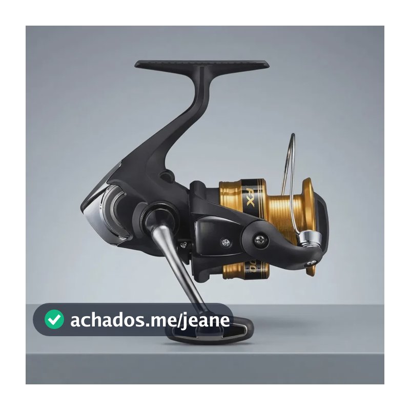 Molinete Shimano Fx Fc C3000 Cor Preto Lado da manivela Direito/Esquerdo