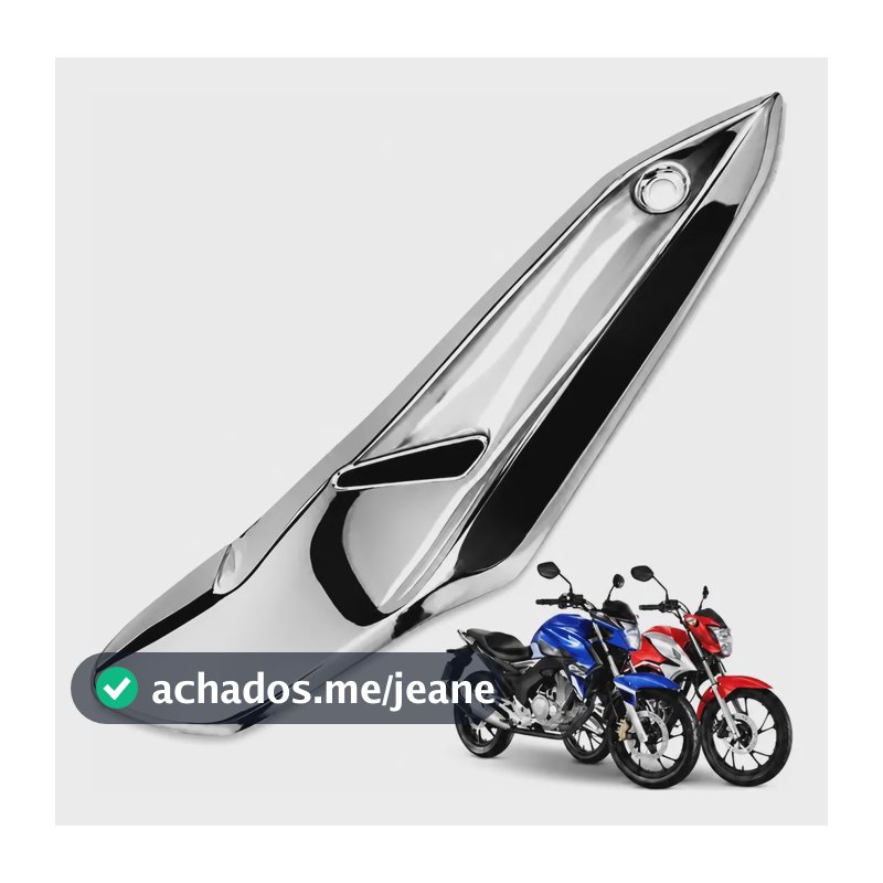 Protetor Escapamento Latinha Cb 250f Twister Cg160 2016/2024
