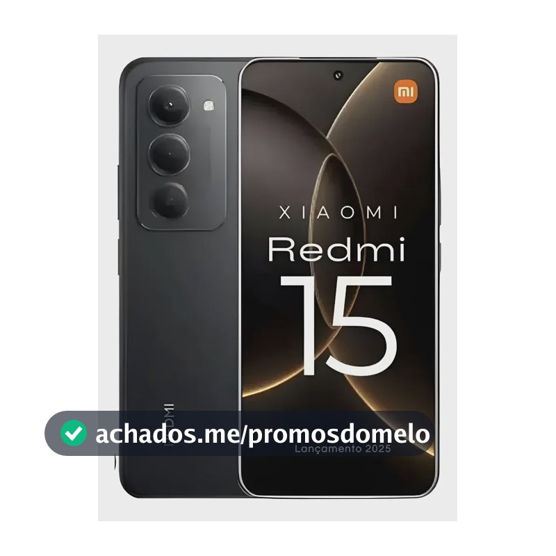 Xiaomi Redmi 15 Global 256gb/8gb Ram Preto