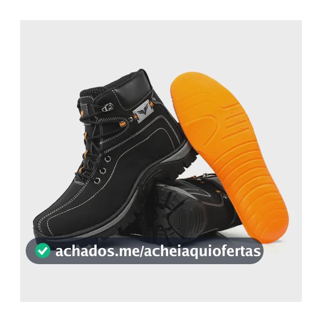 Bota Adventure Trabalho Coturno Tênis Confortavel Casual