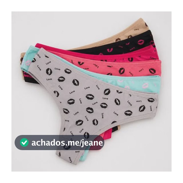 Kit 10 Calcinha Conforto 100% Algodão Macio Suave Respirável