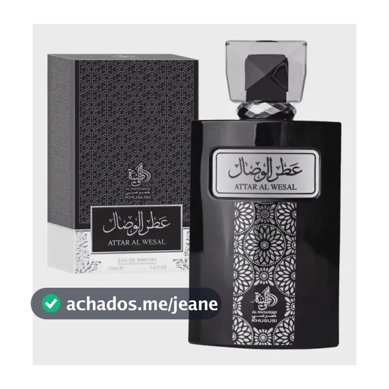 Perfume Attar Al Wesal 100ml Edp Al Wataniah Original Lacrad