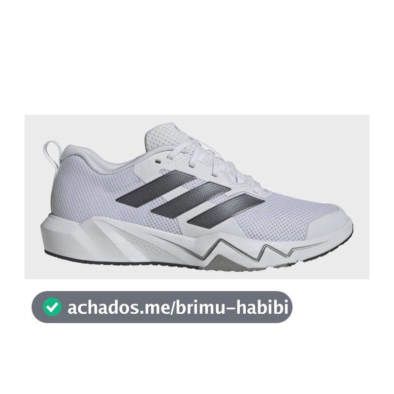 Tênis Masculino Rapidmove Go Trainer adidas Branco Lisa 41 Br
