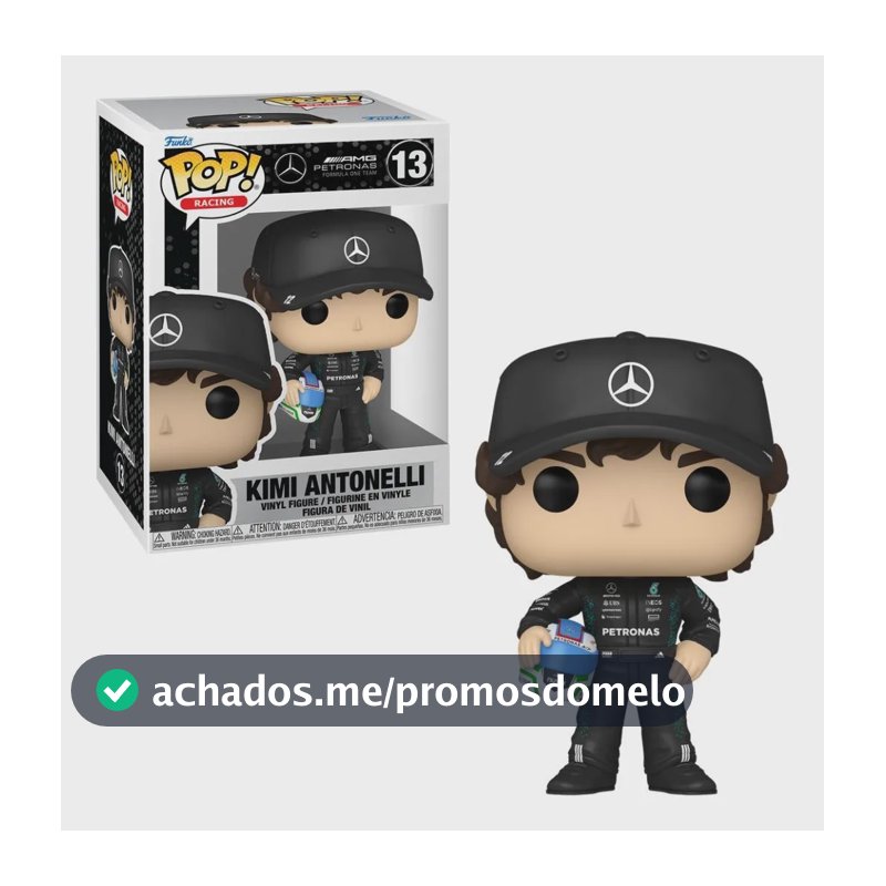 Boneco Funko Pop! Racing Mercedes - Kimi Antonelli