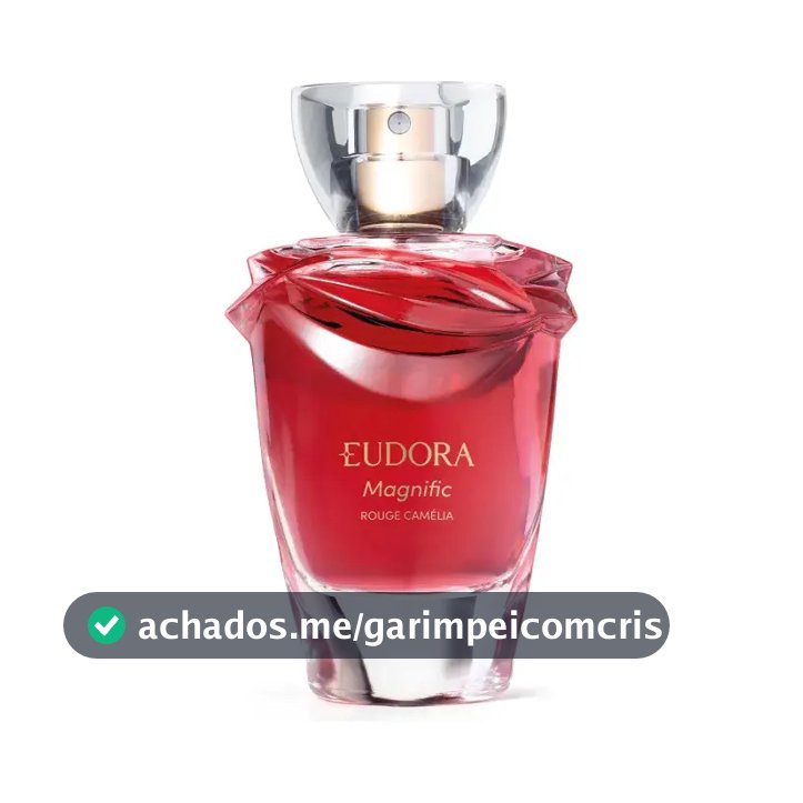 Colônia Magnific Rouge Camélia 75ml - Eudora