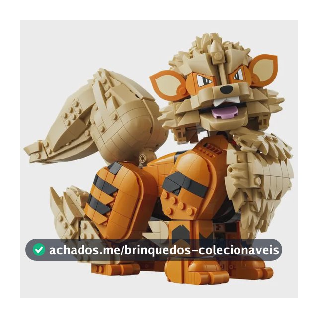Lego Pokémon Conjunto De Construção 72160 1190 Arcanine