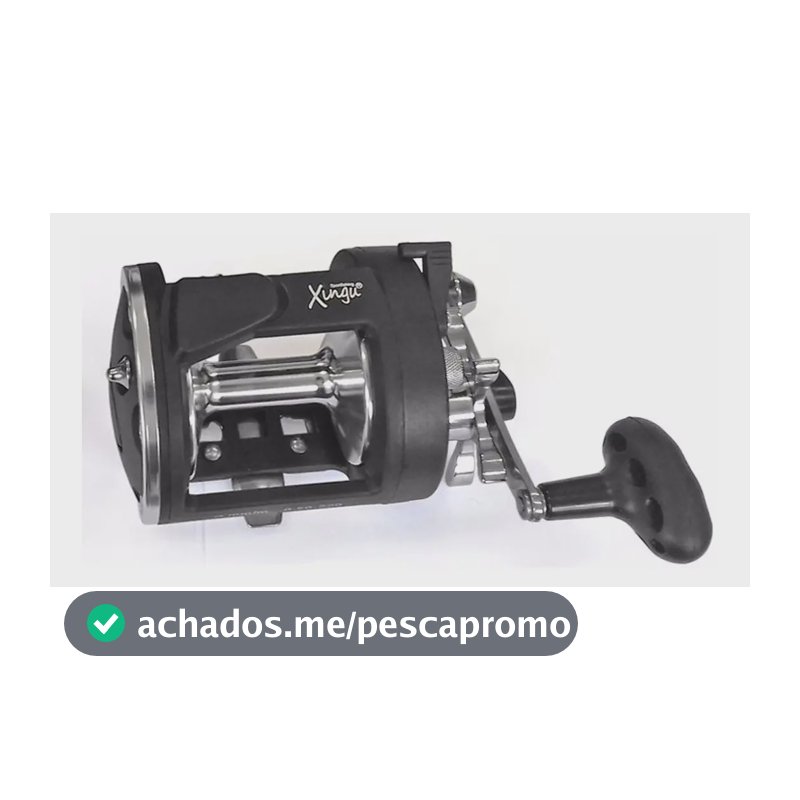 Carretilha Xingu Amazon X Direita Preto Freio Magnético 15kg 3.8:1 CX20