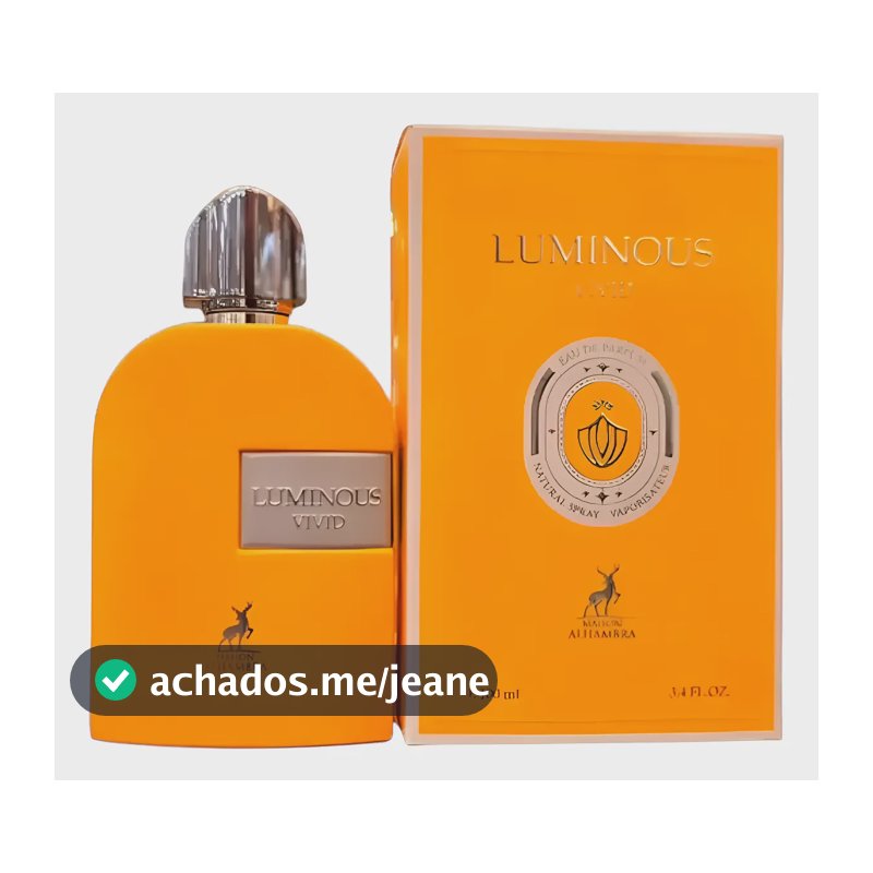 Perfume Maison Alhambra Luminous Vivid Edp Unissex 100ml
