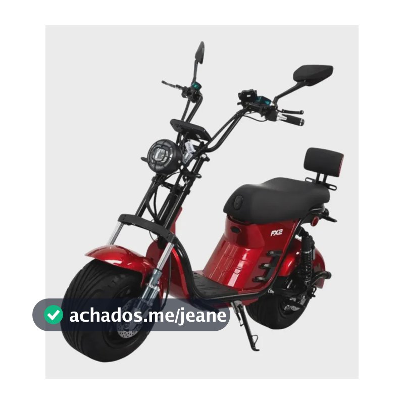 Bicicleta Scooter Bike Elétrica Fx2 Duos Bateria Litio 1000w