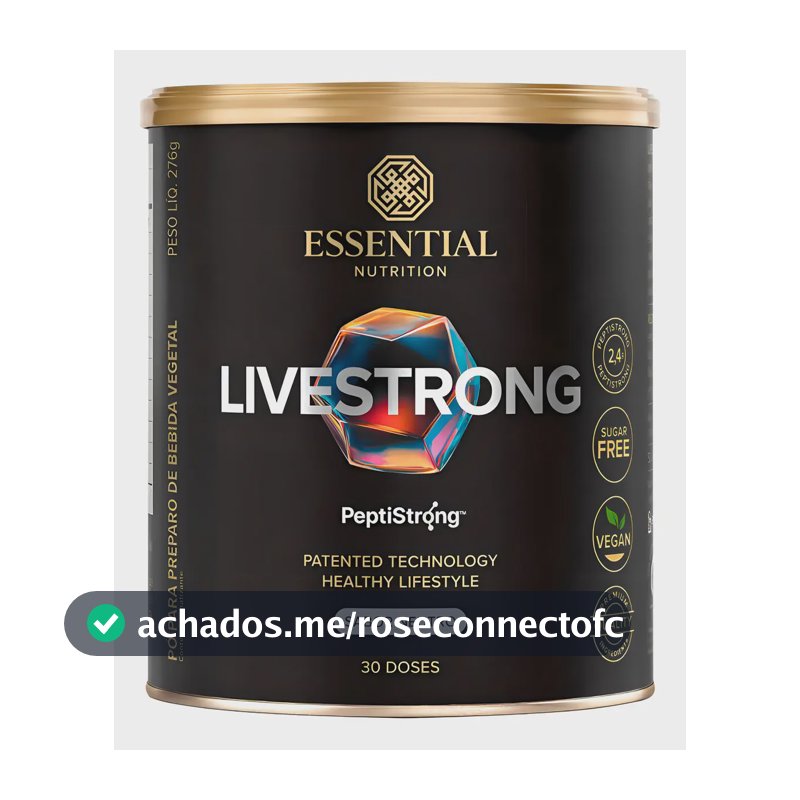 Livestrong Essential Nutrition 276g Sabor Neutro