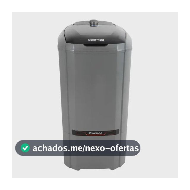Tanquinho Colormaq 15kg Prateado