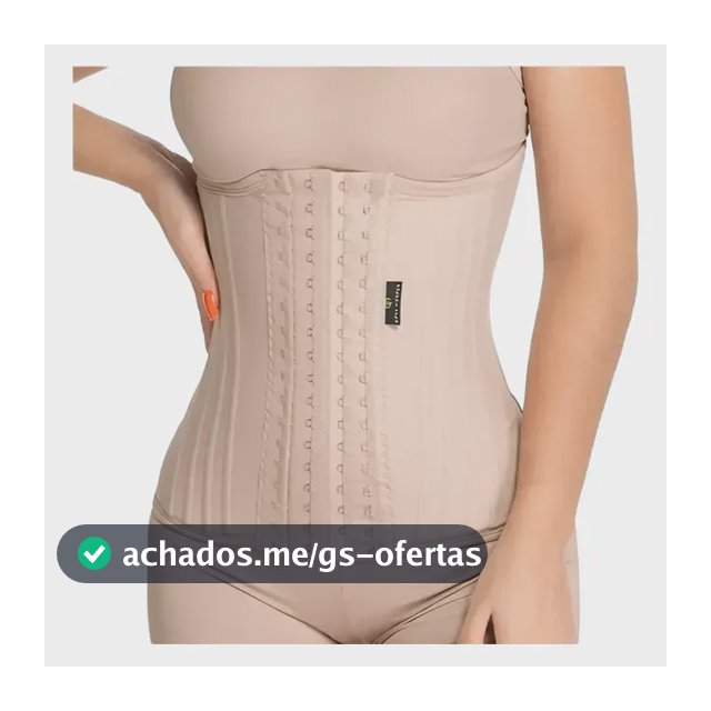Cinta Modeladora Feminina Com Barbatana Redutora Cintura 750