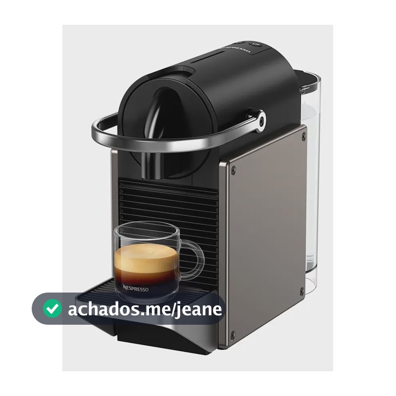 Cafeteira Nespresso Pixie Redesign Titânio