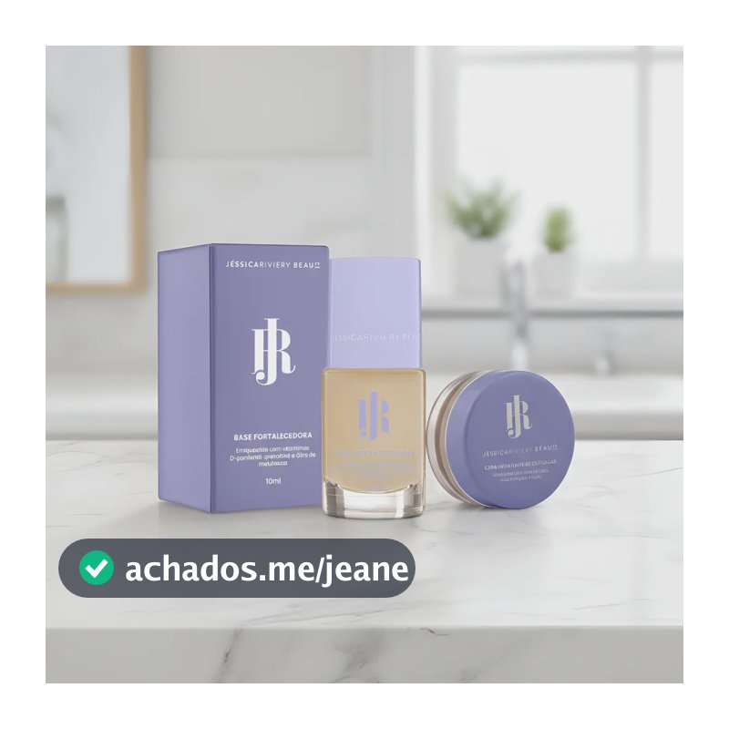 Kit Base Fortalecedora + Cerinha Jessica Riviery Beauty Creme