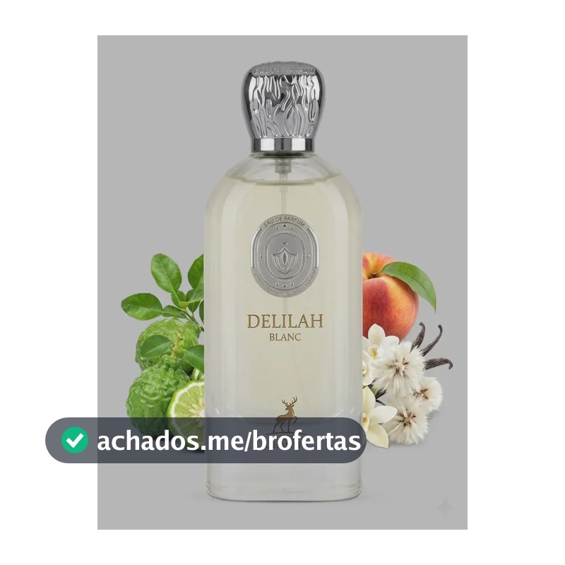 Perfume Arabe Delilah Blanc Maison Alhambra 100 Ml Original