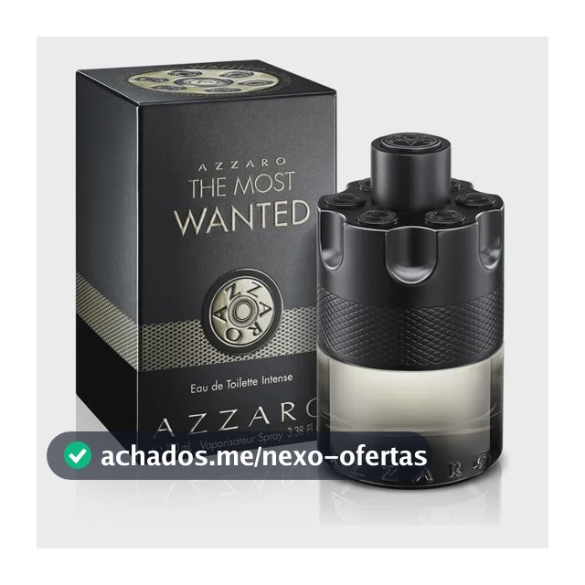 Fragrância Masculina Azzaro The Most Wanted Eau De Toilette Intense 100ml