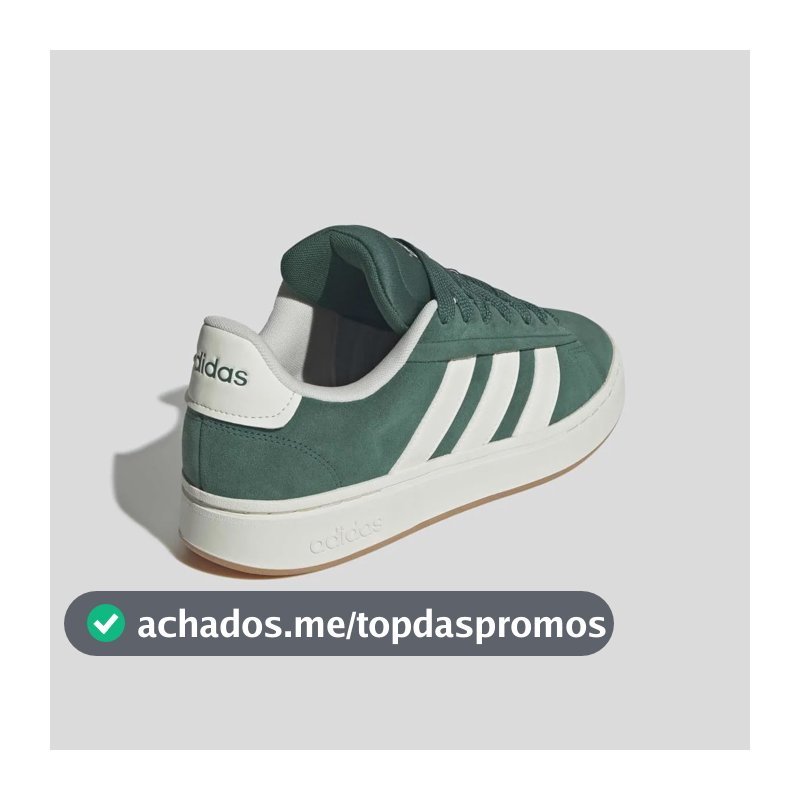 Masculino Tênis adidas Ji1798 Verde Liso 37 Br