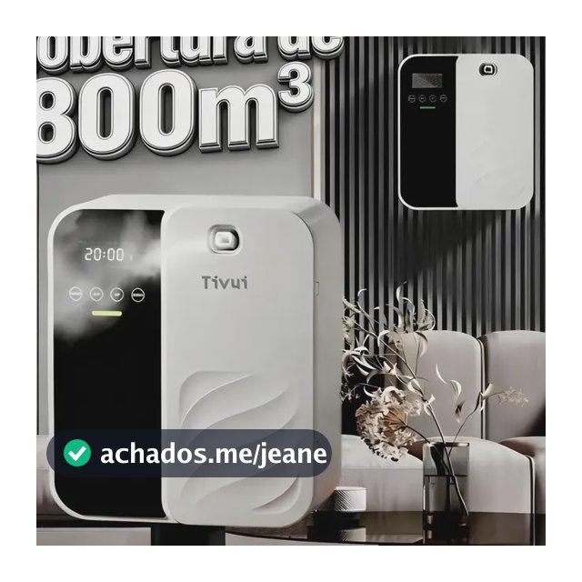 Aromatizador Profissional Cobertura 800m3 Máquina Difusor Oleo Essencial Eletrico Controle Remoto Bluetooth Cobertura Para Hotel Loja Academia Capacidade 500mL Bivolt