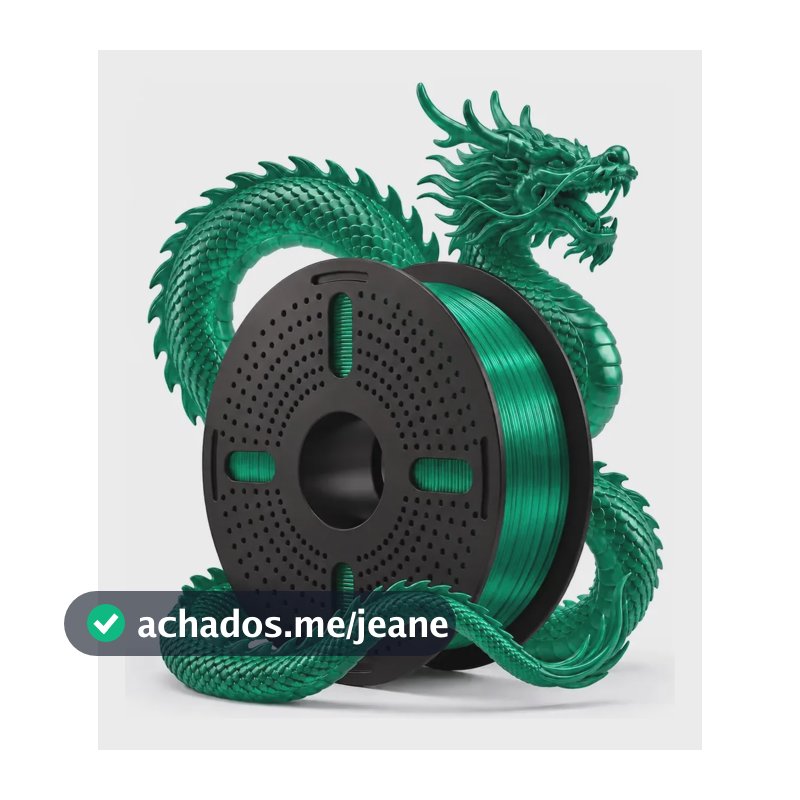 Filamento Impressora 3d Print Pulse Pet G 1.75mm Verde Translúcido