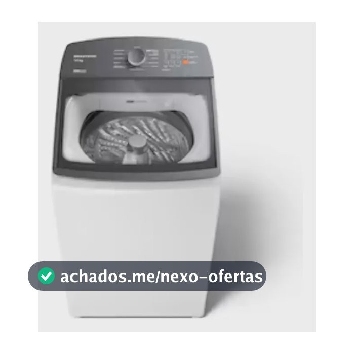 Máquina De Lavar Bwf14ab 14kg Smart Sensor Ciclo Brastemp - Branco