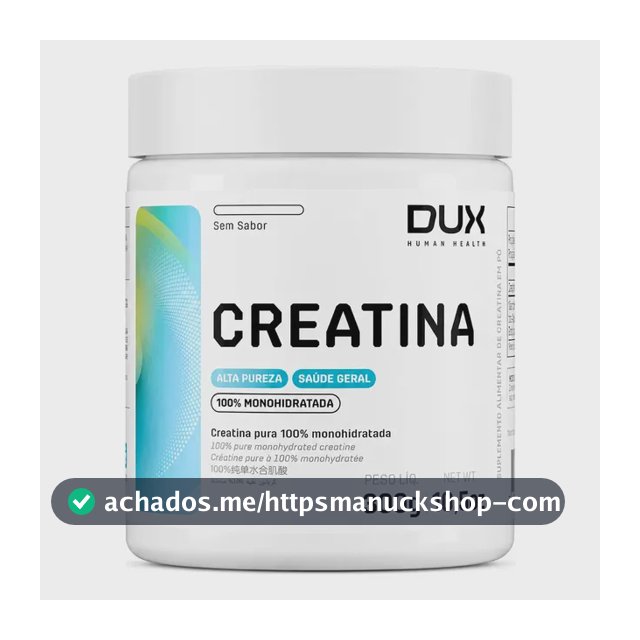 Creatina Dux Nutrition em pó Sem sabor x 300g