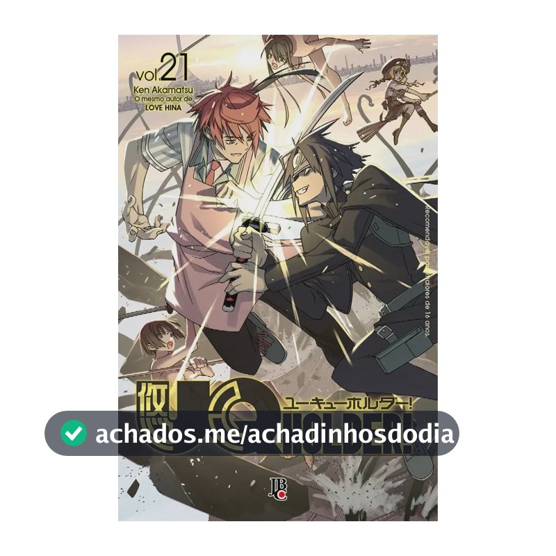 Uqholder! vol. 21 - Akamatsu, Ken - Companhia das Letras - Capa Mole