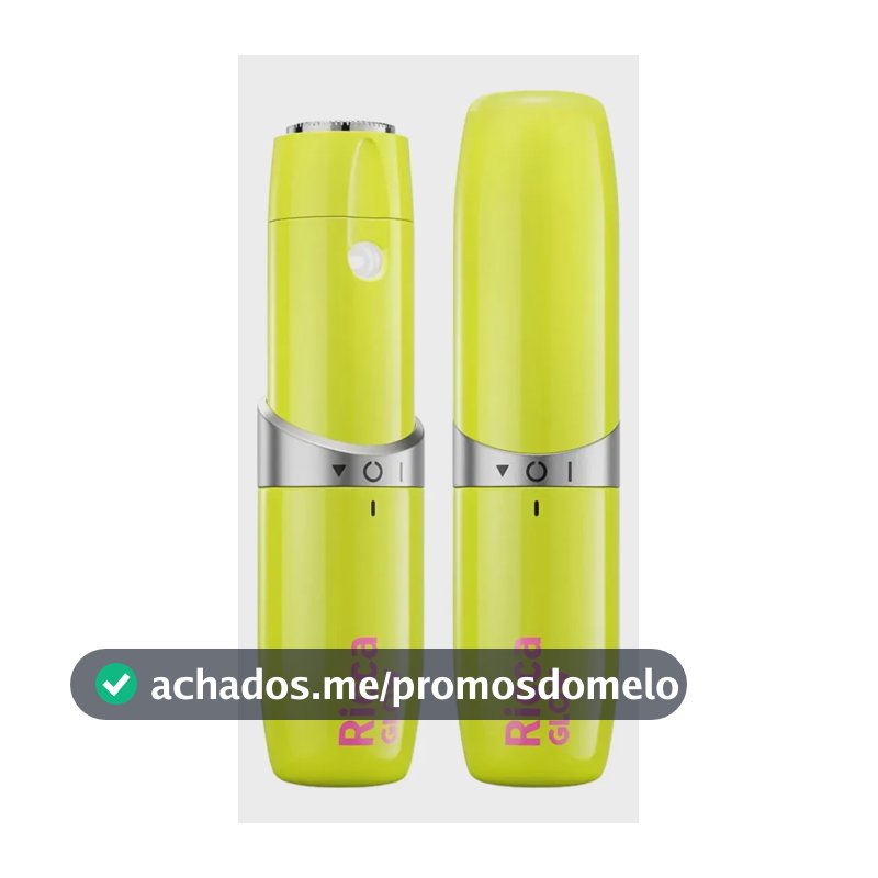 Aparador De Pelos Faciais Ricca Glow