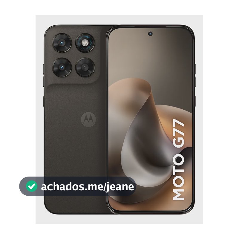 Smartphone Motorola Moto G77 5g 256gb 8gb Ram Dual Sim Marrom