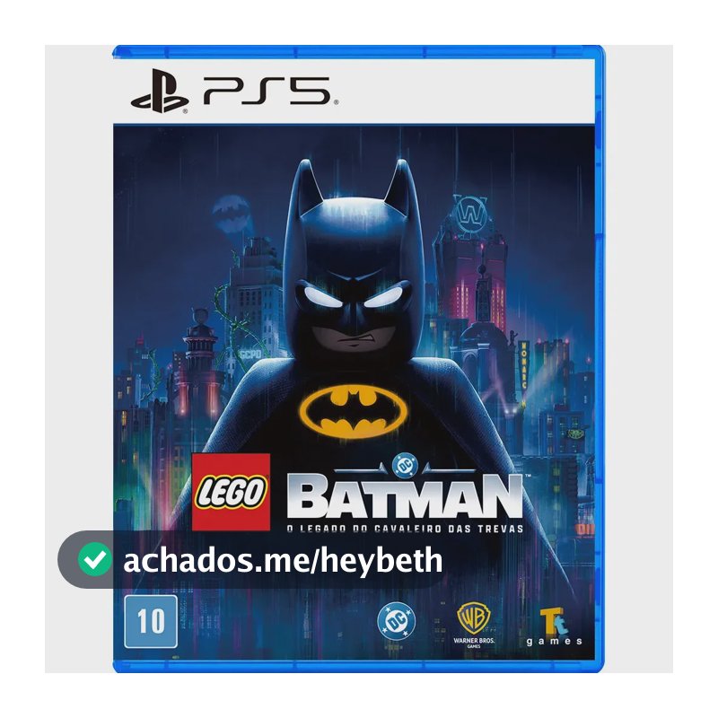 Jogo Lego Batman O Legado Do Cavaleiro Das Trevas Físico