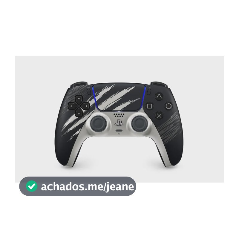 Controle sem fio DualSense - Edição Limitada Wolverine - Adamantium