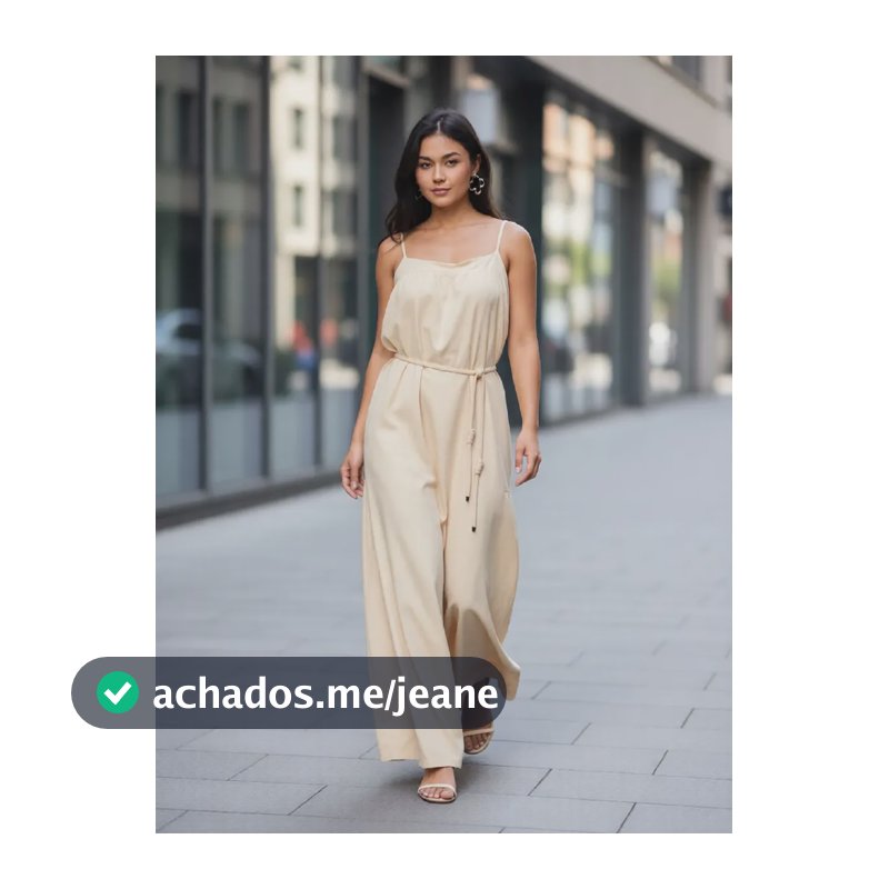 Vestido Hering Alças Longo Fem Haq96een Off White Creme Lisa M