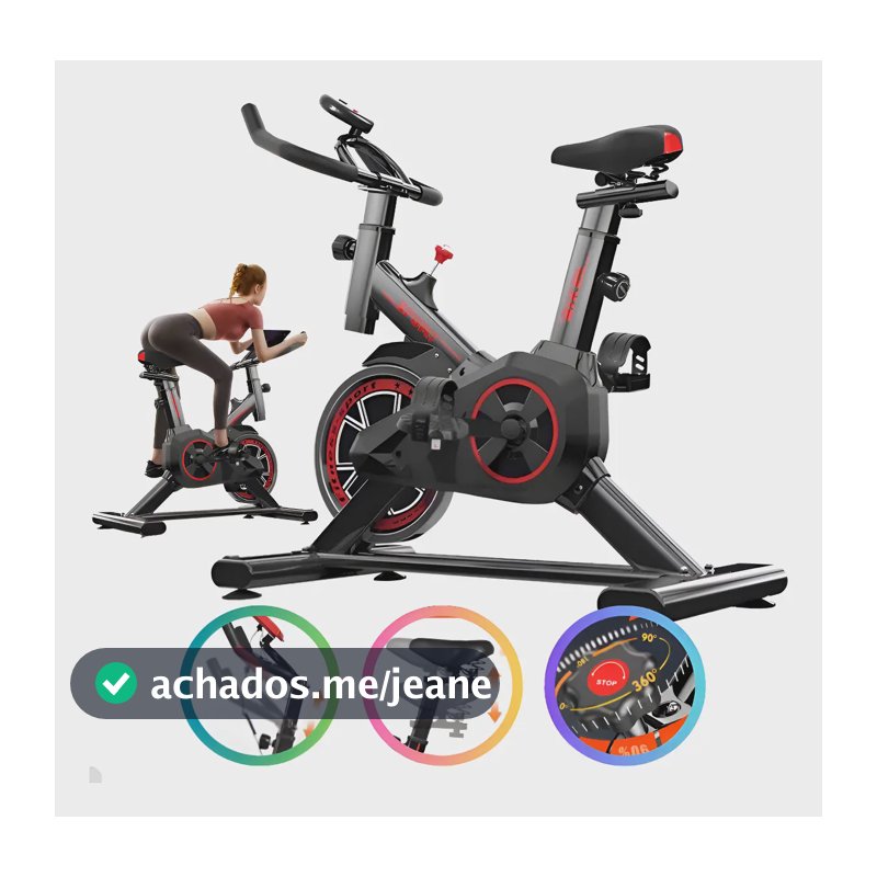 Bicicleta Ergométrica Shoppy Meta Parts X11 120kg Preto/vermelho