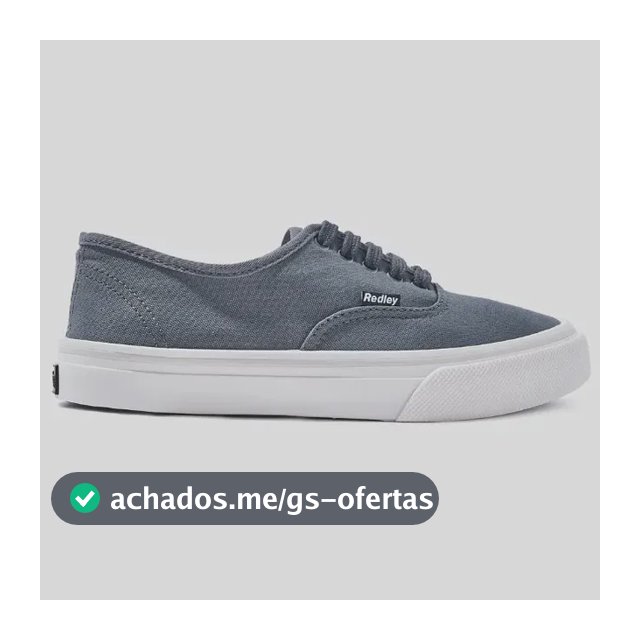 Tênis Redley Unissex Originals Special Cinza/chumbo Liso 38 Br