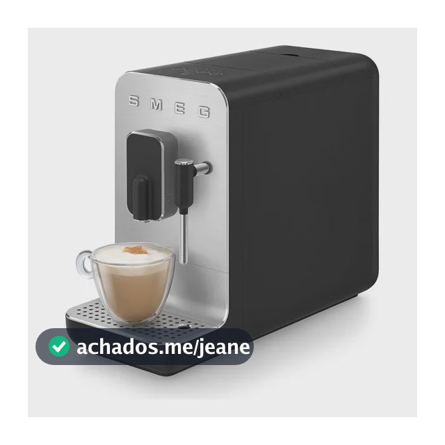 Máquina De Café Expresso Automática Smeg Bcc12blmus Preta Co