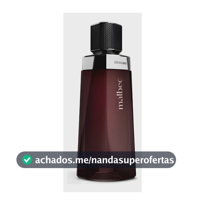 Malbec Tradicional O Boticário Desodorante Colônia Perfume Masculino Original 100ml
