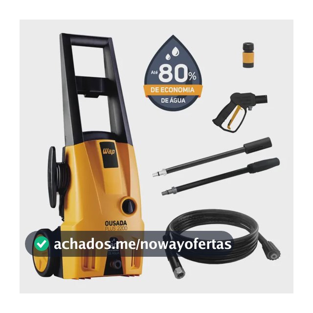 Lavadora de Alta Pressão Wap Ousada Plus 2200 1500W 1750 PSI