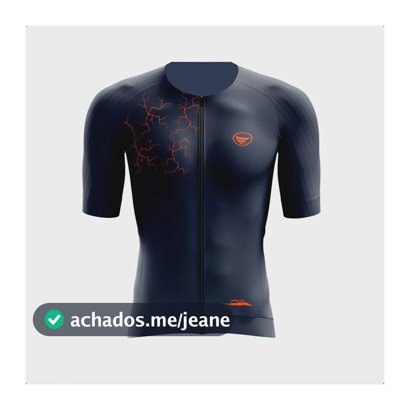 Camisa Ciclismo Elite Reative Vezzo Unissex Speed Mtb Storm G