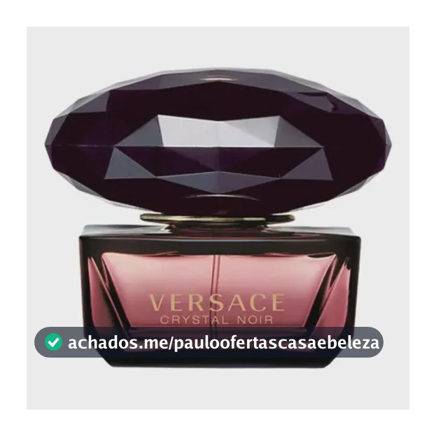 Perfume Versace Crystal Noir EDP 30ml Feminino Floral Italiano