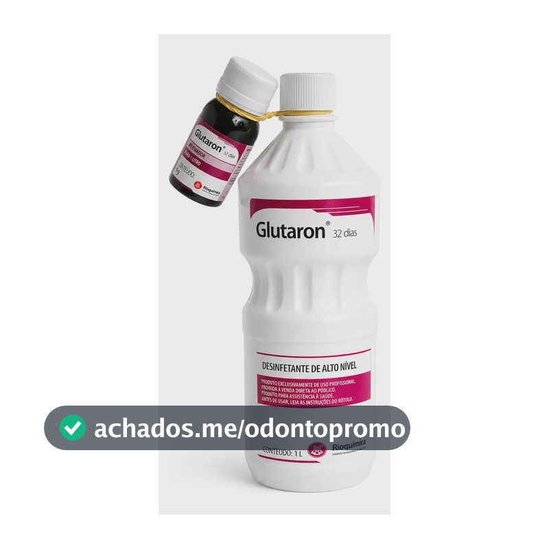 Desinfetante Glutaron 32 Dias 1l - Rioquímica