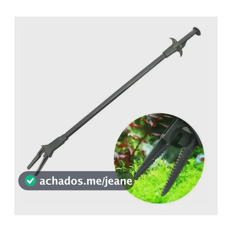 Pinça 40cm P/ Corais Ou Plantas - Aquário Limpeza Substrato