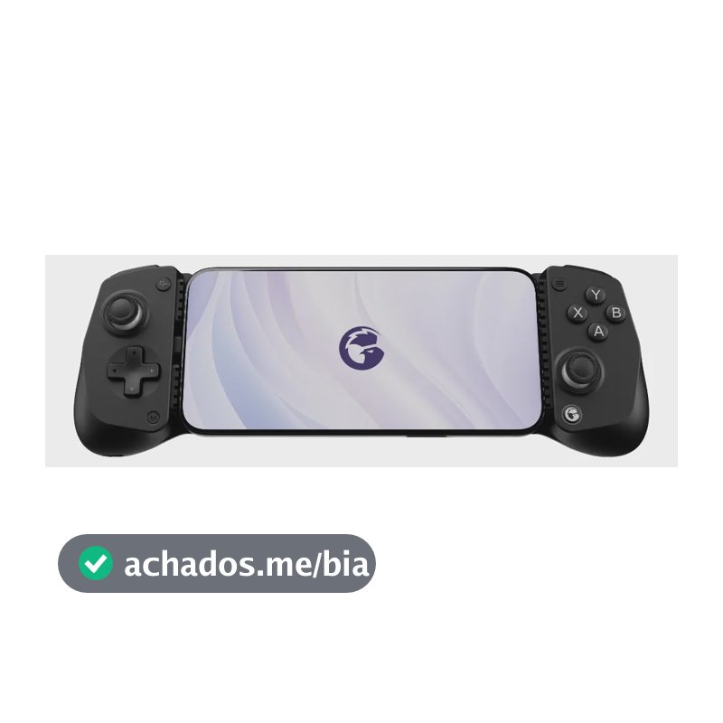 Controle Gamepad GameSir X5 Lite USB-C Android iPhone 15/16 Mobile Hall Effect Turbo Leve Preto