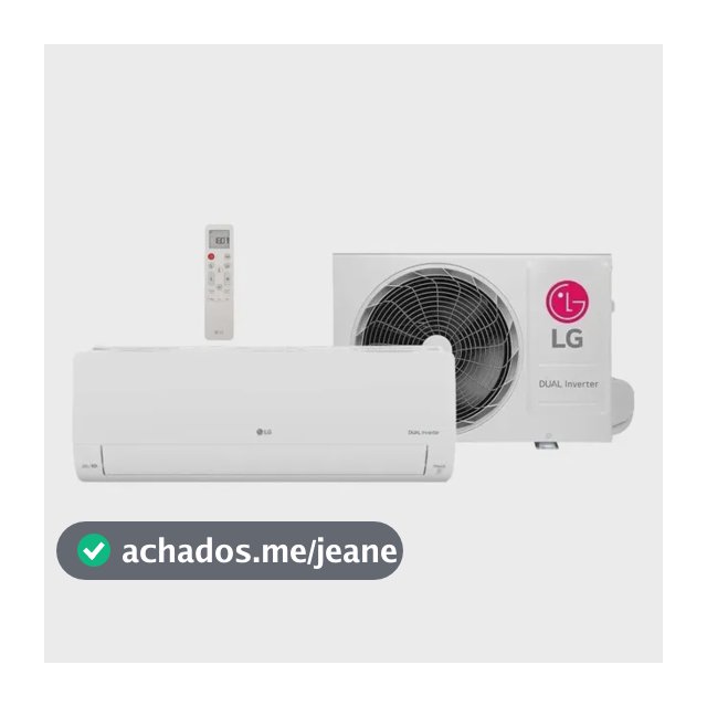 Ar Condicionado LG Dual Inverter Ai Voice 12000 Btus Qf Branco
